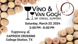 Vino & Van Gogh  Sip.Stroll.Support