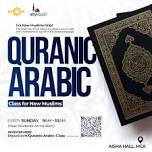 Quranic Arabic Class for New Muslims