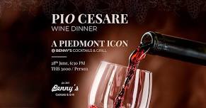 Pio Cesare Wine Dinner