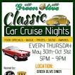 Classic Car Cruise Night at Green Olive Diner