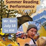 Summer Reading Program: Music with Mr. Ben