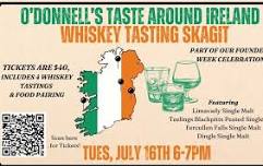 Taste Around Ireland Whiskey Tasting