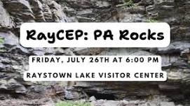 RayCEP: PA Rocks! at the Raystown Lake Visitor Center