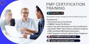 Confirmed PMP exam prep workshop in Roseville, CA