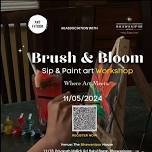 Brush & Bloom: A floral painting experience at The Bhawanipur House ~ where creativity meets