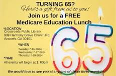 Turning 65: Medicare Education Lunch