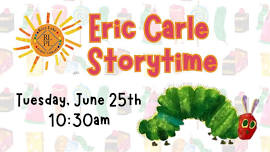 Eric Carle Special Storytime!