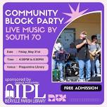 COMMUNITY BLOCK PARTY