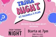 Tuesday at Maxwell's Plum with Trivia Night