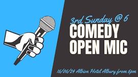 Open Mic Comedy in Albury-Wodonga