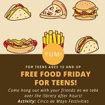 Free Food Friday for Teens