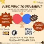 Ping-Pong Tournament