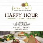 Happy Hour at Farmer’s Table North Palm Beach!