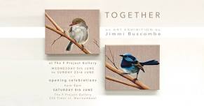 Opening Celebrations for 'Together', an exhibition by Warrnambool artist Jimmi Buscombe