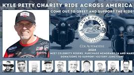 Kyle Petty Charity Ride Visits Oskaloosa, IA!