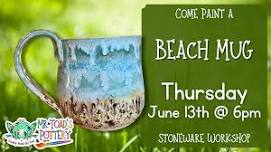 Stoneware Beach Mug Workshop