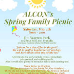 Spring Picnic- Jim Warren Park in Franklin