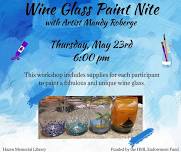 Wine Glass Paint Nite