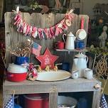 The Primitive Barns Vintage Sidewalk Sale