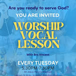 WORSHIP VOCAL LESSON