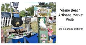 Vilano Beach Artisan Market Walk