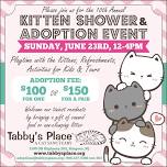 Kitten Shower & Adoption Event at Tabby's Place