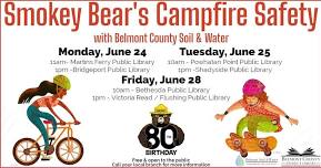 Smokey Bear's Campfire Safety with Belmont County Soil & Water