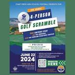 Camp Verde Football 4 Person Golf Scramble