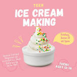 Teen Ice Cream Making