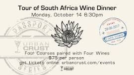 Tour of South Africa Wine Dinner