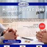 CHANGE OF LOCATION - Marriage, Death and Divorce