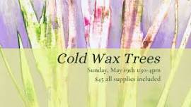 Cold Wax Trees