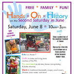 Hands-on History on the Second Saturday in June