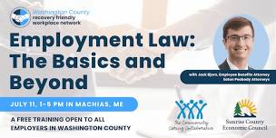 Employment Law: The Basics and Beyond