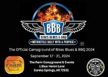 Official Bikes, Blues, & BBQ Campground for 2024