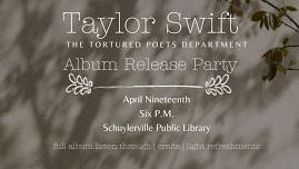 Taylor Swift Album Release Party