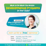 what to do when you notice development problems in your child