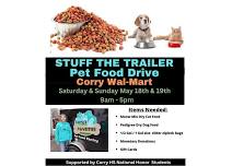 Stuff the trailer Avery’s Pawsitive Change Pet Food Pantry