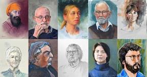 Portrait Exhibition - Nut Point Centre