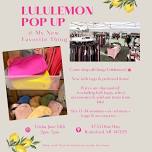 LuLuLemon Pop-up w Payton