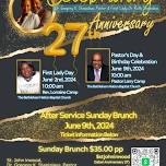 St. John, Inwood 27th Pastoral Anniversary