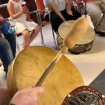 Drumming Circle at Camp Etna