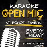 KARAOKE NIGHT EVERY FRIDAY