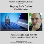 Staying Safe Online, Session 1