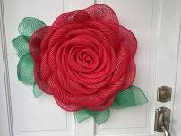 Make & Take Rose Door Wreath