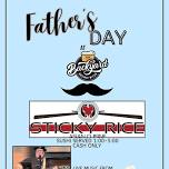 Epic Father’s Day at The Backyard Brews & Bites! Live Music/Sushi!