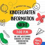 Kindergarten Information Night