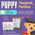 Puppy Month at FYPO! - Puppy Paw Print Painting!