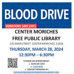 Center Moriches Community Blood Drive