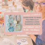 Learn How To Make Polymer Clay Earrings